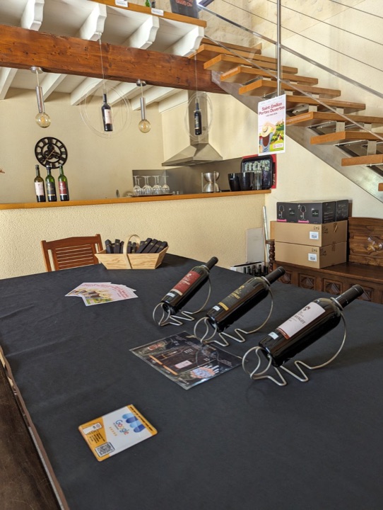 Présentoir bouteilles de vin